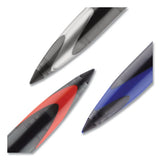 Air Porous Rollerball Pen, Medium 0.7 Mm, Black Ink-barrel, Dozen