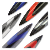 Air Porous Rollerball Pen, Medium 0.7 Mm, Black Ink-barrel, Dozen