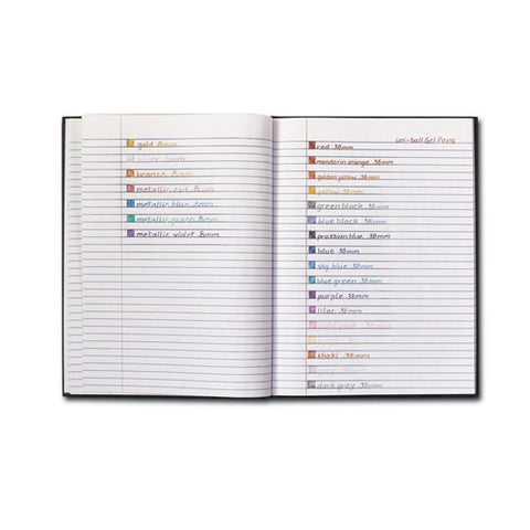 Stick Gel Pen, 17 Micro; 7 Med, Assorted Ink, Clear Barrel, 24-set