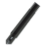 Onyx Stick Roller Ball Pen, Fine 0.7 Mm, Black Ink, Black Matte Barrel, 72-pack