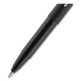 Onyx Stick Roller Ball Pen, Fine 0.7 Mm, Black Ink, Black Matte Barrel, 72-pack