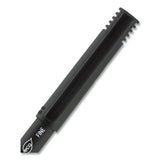 Onyx Stick Roller Ball Pen, Fine 0.7 Mm, Blue Ink, Black Matte Barrel, 72-pack