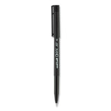 Onyx Stick Roller Ball Pen, Fine 0.7 Mm, Blue Ink, Black Matte Barrel, 72-pack