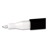 Emott Ever Fine Porous Point Pens, Fine 0.4 Mm, Assorted Ink, White Barrel, 40-set