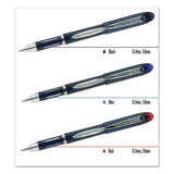 Jetstream Stick Ballpoint Pen, Bold 1 Mm, Black Ink, Black Barrel
