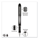 Jetstream Stick Ballpoint Pen, Bold 1 Mm, Black Ink, Black Barrel