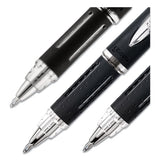 Jetstream Stick Ballpoint Pen, Bold 1 Mm, Blue Ink, Black Barrel