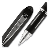 Jetstream Stick Ballpoint Pen, Bold 1 Mm, Blue Ink, Black Barrel