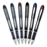 Jetstream Stick Ballpoint Pen, Bold 1 Mm, Blue Ink, Black Barrel