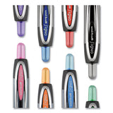 Signo 207 Retractable Gel Pen, 0.7 Mm, Blue Ink, Smoke-black-blue Barrel, Dozen