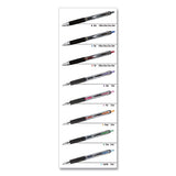 Signo 207 Retractable Gel Pen, 0.7 Mm, Blue Ink, Smoke-black-blue Barrel, Dozen