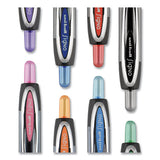Signo 207 Retractable Gel Pen, 0.7 Mm, Black Ink, Translucent Black Barrel, 4-pack