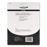 Signo 207 Retractable Gel Pen, Medium 0.7 Mm, Assorted Ink, Black Barrel, 8-set