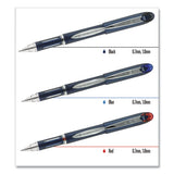 Jetstream Stick Ballpoint Pen, Fine 0.7 Mm, Black Ink, Black Barrel