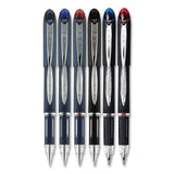 Jetstream Stick Ballpoint Pen, Fine 0.7 Mm, Black Ink, Black Barrel