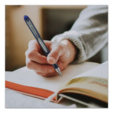 Jetstream Stick Ballpoint Pen, Fine 0.7 Mm, Black Ink, Black Barrel