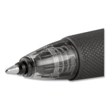 Power Tank Rt Retractable Ballpoint Pen, 1mm, Black Ink, Smoke-black Barrel, Dozen