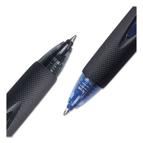Power Tank Rt Retractable Ballpoint Pen, 1 Mm, Blue Ink, Translucent Blue Barrel, Dozen