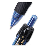 Power Tank Rt Retractable Ballpoint Pen, 1 Mm, Blue Ink, Translucent Blue Barrel, Dozen