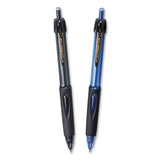 Power Tank Rt Retractable Ballpoint Pen, 1 Mm, Blue Ink, Translucent Blue Barrel, Dozen