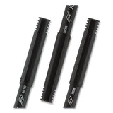 Onyx Stick Roller Ball Pen, Micro 0.5 Mm, Black Ink, Black Matte Barrel, Dozen