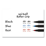 Deluxe Stick Roller Ball Pen, Fine 0.7 Mm, Black Ink, Champagne Barrel, Dozen