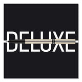 Deluxe Stick Roller Ball Pen, Fine 0.7 Mm, Blue Ink, Champagne Barrel, Dozen