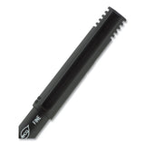 Onyx Stick Roller Ball Pen, Fine 0.7 Mm, Black Ink, Black Matte Barrel, Dozen