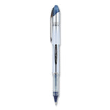 Vision Elite Stick Roller Ball Pen, 0.8 Mm, Blue-black Ink, White-blue Black Barrel