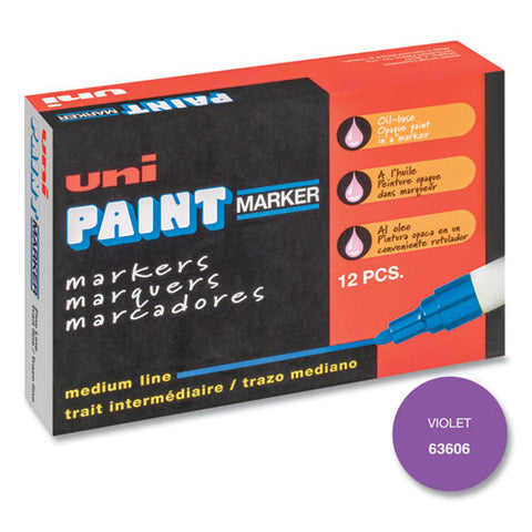 Permanent Marker, Medium Bullet Tip, Violet