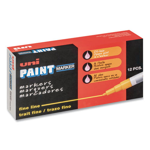 Permanent Marker, Fine Bullet Tip, Green
