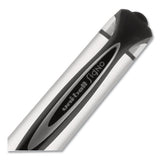 207 Impact Stick Gel Pen, Bold 1mm, Black Ink, Silver-black Barrel