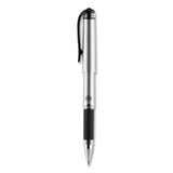 207 Impact Stick Gel Pen, Bold 1mm, Blue Ink, Black Barrel