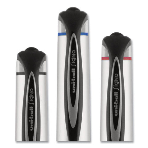 207 Impact Stick Gel Pen, Bold 1mm, Red Ink, Black Barrel