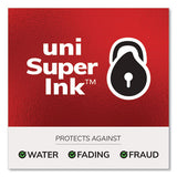 207 Impact Stick Gel Pen, Bold 1mm, Red Ink, Black Barrel