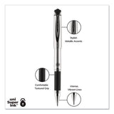 Refill For Gel Impact Gel Pens, Bold Point, Black Ink, 2-pack