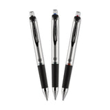 207 Impact Retractable Gel Pen, Bold 1mm, Black Ink, Black Barrel