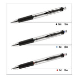 207 Impact Retractable Gel Pen, Bold 1mm, Blue Ink, Black-blue Barrel