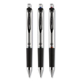 207 Impact Retractable Gel Pen, Bold 1mm, Blue Ink, Black-blue Barrel