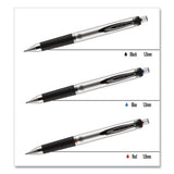 207 Impact Retractable Gel Pen, Bold 1mm, Red Ink, Black-red Barrel