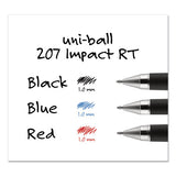 Refill For Gel 207 Impact Rt Roller Ball Pens, Bold Point, Blue Ink, 2-pack