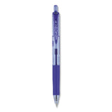 Signo Retractable Gel Pen, 0.7mm, Red Ink, Red-metallic Barrel, Dozen