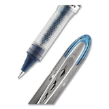 Vision Elite Stick Roller Ball Pen, 0.5 Mm, Blue-black Ink, Black-blue Barrel