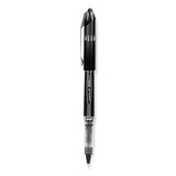 Vision Elite Stick Roller Ball Pen, Super-fine 0.5 Mm, Blue Ink, Blue Barrel