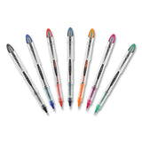 Vision Elite Stick Roller Ball Pen, Bold 0.8 Mm, Red Ink, White-red Barrel