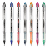 Vision Elite Stick Roller Ball Pen, Bold 0.8 Mm, Red Ink, White-red Barrel