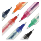 Vision Elite Stick Roller Ball Pen, Bold 0.8 Mm, Red Ink, White-red Barrel