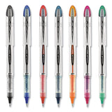 Vision Elite Stick Roller Ball Pen, Bold 0.8 Mm, Blue Ink, White-blue Barrel