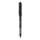 Vision Roller Ball Pen, Bold 1 Mm, Blue Ink, Black-blue Barrel, Dozen
