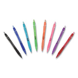 Jetstream Elements Ballpoint Pen, Medium 1 Mm, Assorted Ink-barrel, 12-pack